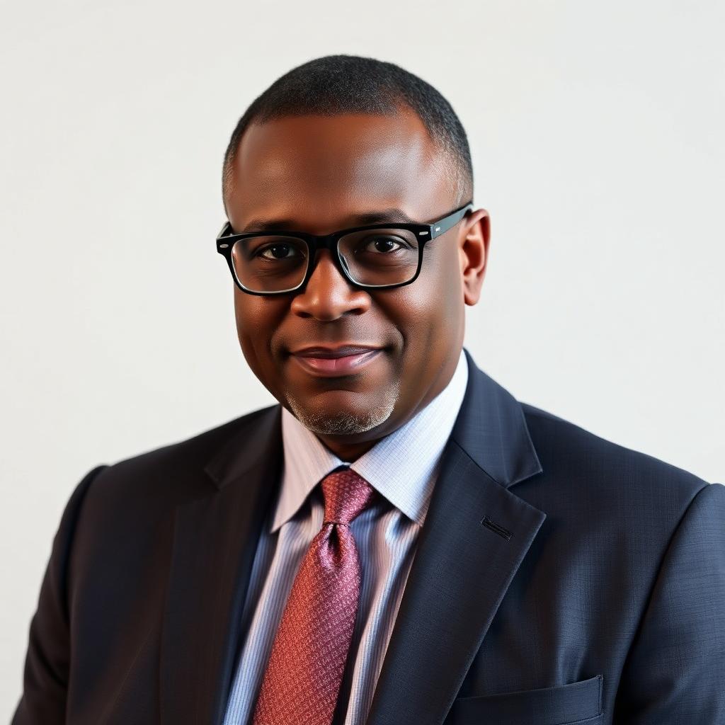 Portrait of Professor Tunde Adewale