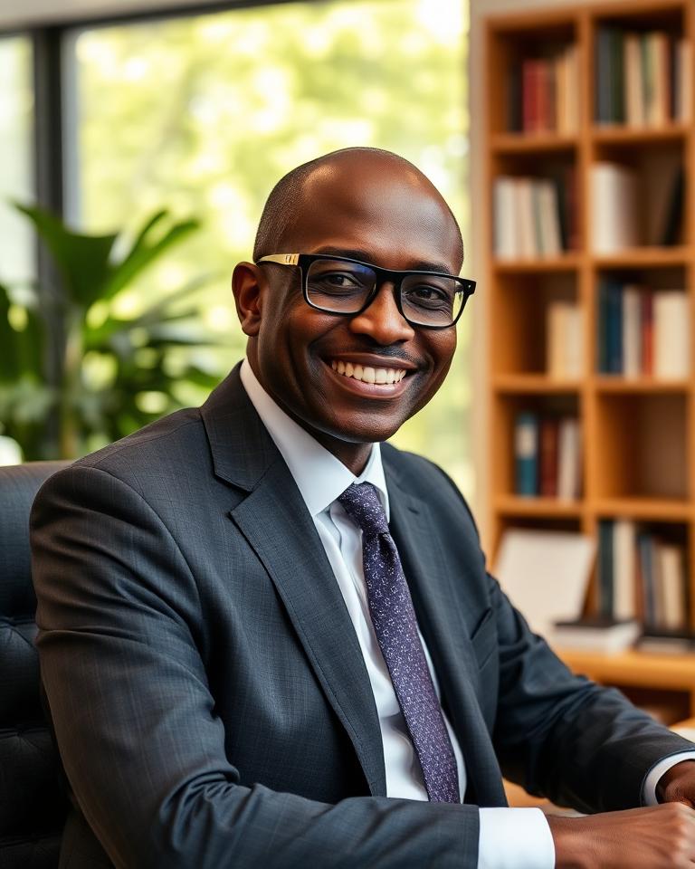 Portrait of Professor Justice Gameli Djokoto