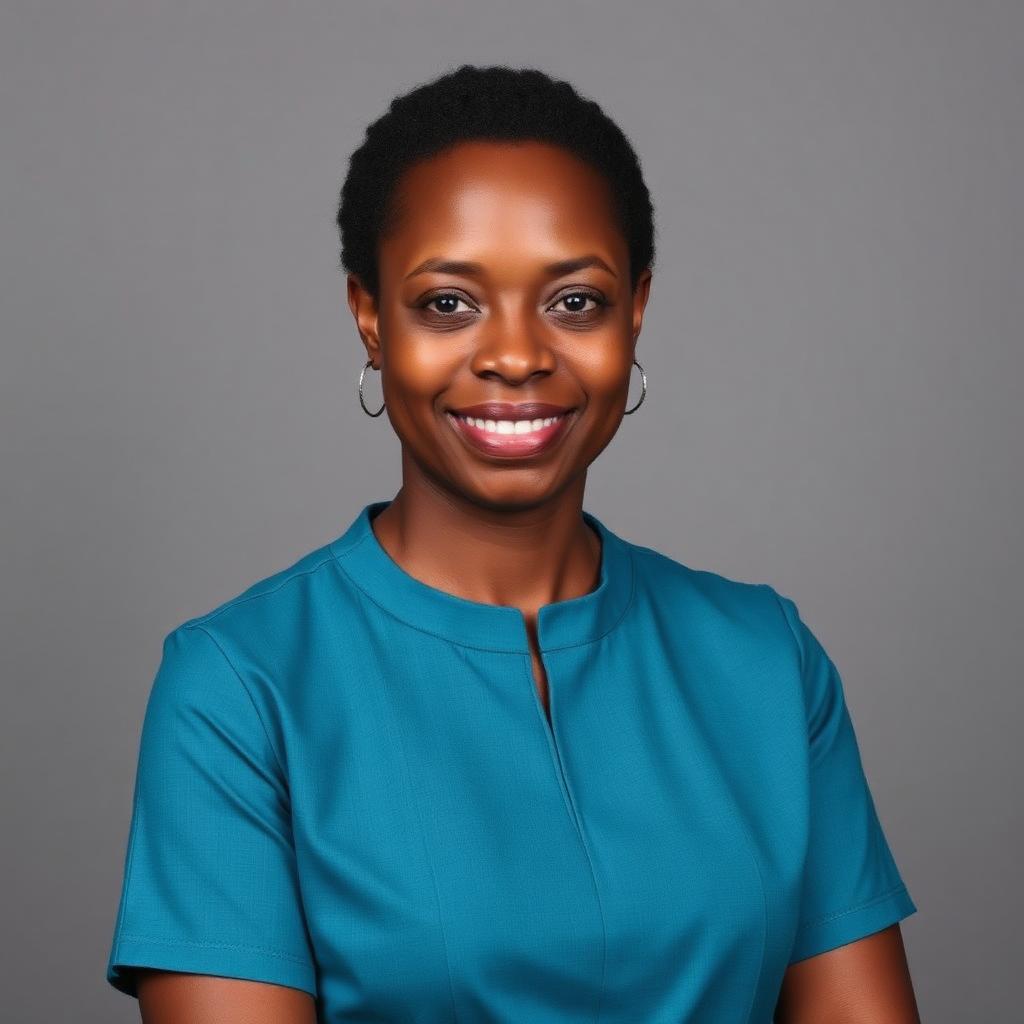 Portrait of Dr L. Mensah