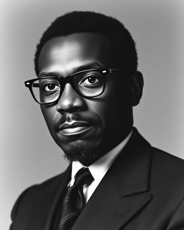 Portrait of Patrice Lumumba